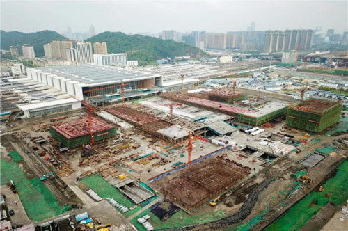 【萧山网】杭州南站最近如何？东广场工程地下室结构已完工