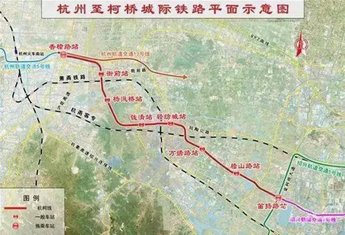 杭绍城际铁路建成后萧山到柯桥只要25分钟