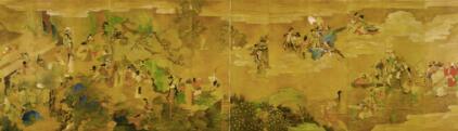历史文化名城丨“绘画巨匠”任伯年作品赏析⑧：《群仙祝寿图》
