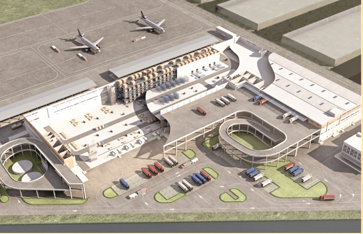 萧山国际机场开建国内首个“多层结构+智能化”国际货站